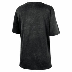 New York Knicks Women's Courtside Original Content Vintage Washed Boyfriend T-Shirt Black