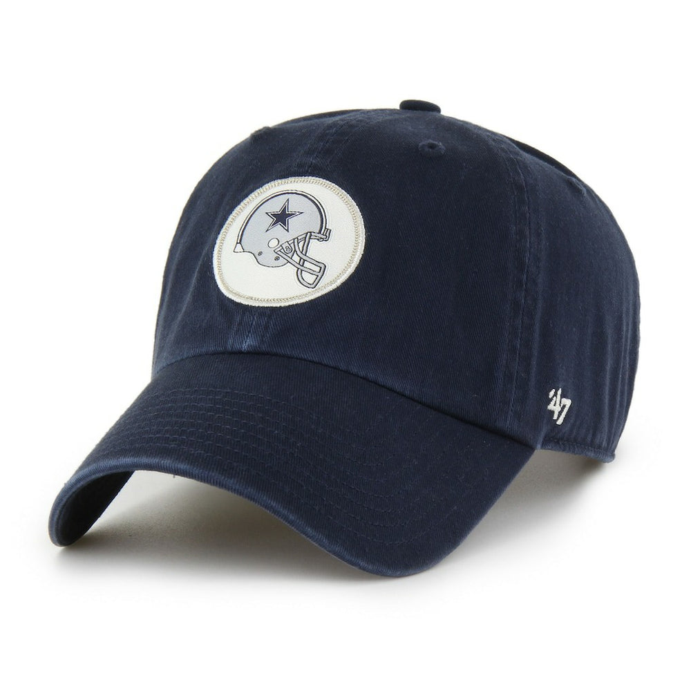 Dallas Cowboys '47 Helmet Clean-Up Adjustable Hat Navy