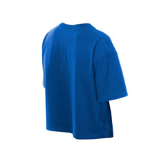 Chicago Cubs New Era Women's Boxy Foil Logo T-Shirt - Royal T-shirts