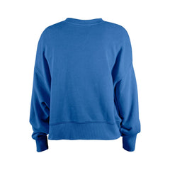 Detroit Lions New Era Girl's Flip Sequin Sweatshirt Blue