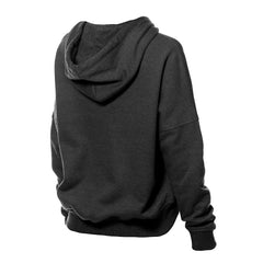 Pittsburgh Steelers New Era Women's Throwback Boxy Hoodie Sweatshirt Black