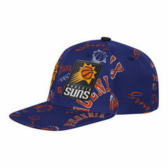 Phoenix Suns Outerstuff Youth Street Hooper Allover Print Snapback Hat Purple
