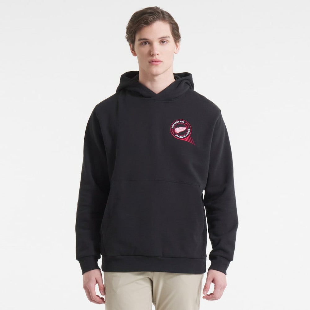 NHL Detroit Red Wings lululemon 2025 NHL Stadium Series Steady State Pullover Hoodie - Black