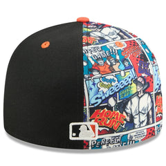 San Francisco Giants New Era 2025 MLB Diamond Hero Edition 59FIFTY Fitted Hat - Black/Orange Hats