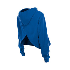 New York Knicks Women's Glam Game Open Back Hoodie Blue