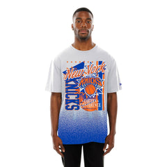 New York Knicks Injection Sport Classics T-Shirt White