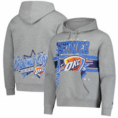 Oklahoma City Thunder Injection Sport Classics Fleece Hoodie Heather Gray