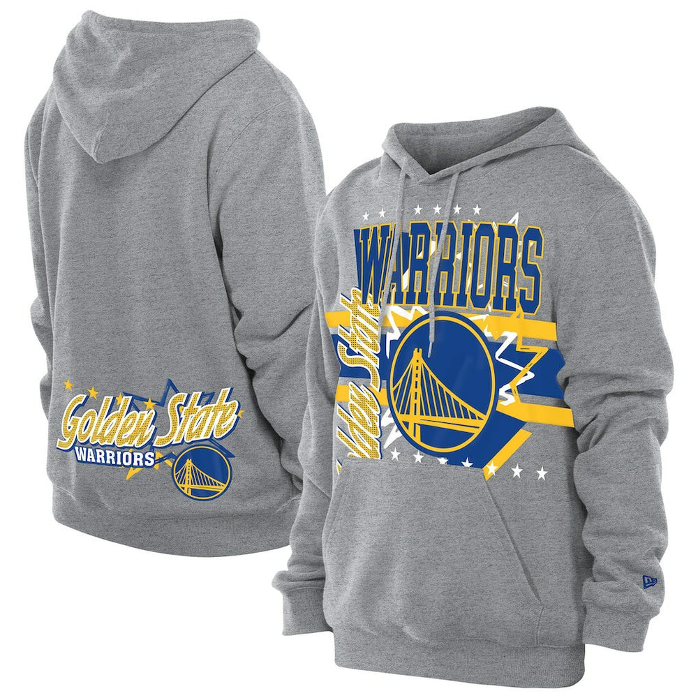 Golden State Warriors Injection Sport Classics Fleece Hoodie Heather Gray