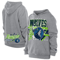 Minnesota Timberwolves Injection Sport Classics Fleece Hoodie Heather Gray