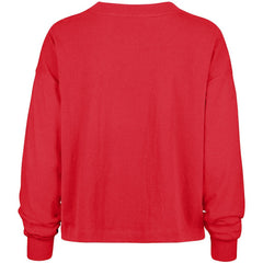 San Francisco 49ers '47 Women's Outreach City Oversized Long Sleeve T-Shirt Scarlet