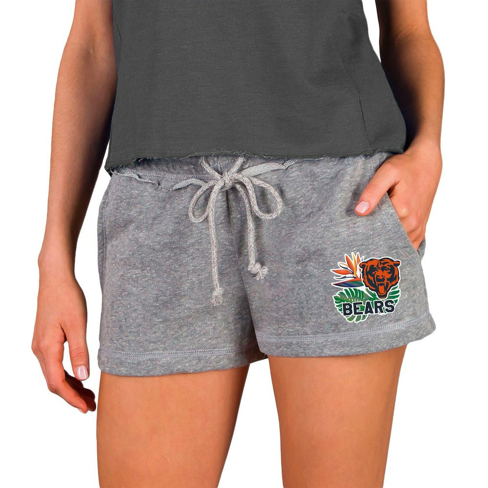 Chicago Bears Concepts Sport Women's Mainstream Terry Shorts Gray