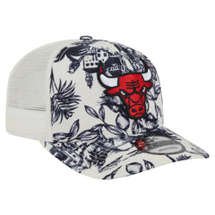 Chicago Bulls Lemon Tree 9SEVENTY Adjustable Hat White