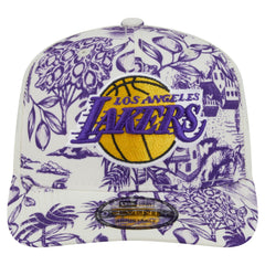 Los Angeles Lakers Lemon Tree 9SEVENTY Adjustable Hat White