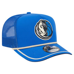 Dallas Mavericks Vintage Team Rope A-Frame 9FIFTY Snapback Hat Blue