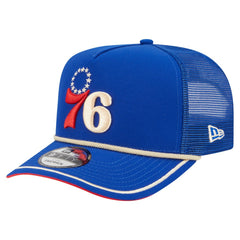 Philadelphia 76ers Vintage Team Rope A-Frame 9FIFTY Snapback Hat Royal