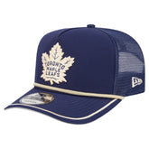 NHL Toronto Maple Leafs New Era Vintage Team Rope A-Frame 9FIFTY Snapback Hat - Blue
