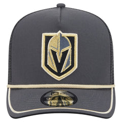 NHL Vegas Golden Knights New Era Vintage Team Rope A-Frame 9FIFTY Snapback Hat - Gray