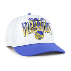 Golden State Warriors '47 Tribute Two-Tone Hitch Adjustable Hat White/Royal