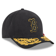 Boston Red Sox New Era x Alpha Industries A-Frame 9FORTY Adjustable Hat - Black Hats