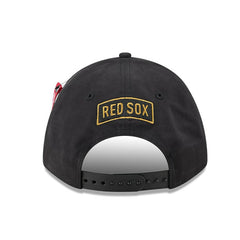 Boston Red Sox New Era x Alpha Industries A-Frame 9FORTY Adjustable Hat - Black Hats