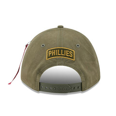 Philadelphia Phillies New Era x Alpha Industries A-Frame 9FORTY Adjustable Hat - Olive Hats