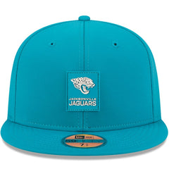 Jacksonville Jaguars New Era 2025 Sideline 59FIFTY Fitted Hat Teal