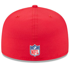 Kansas City Chiefs New Era 2025 Sideline 59FIFTY Fitted Hat Red