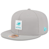 Miami Dolphins New Era 2025 Sideline 59FIFTY Fitted Hat Gray