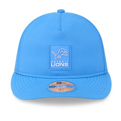 Detroit Lions New Era 2025 Sideline Retro Crown 59FIFTY Fitted Hat Blue