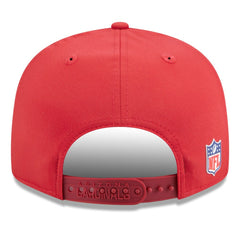 Arizona Cardinals New Era 2025 Sideline Split Panel 9FIFTY Snapback Hat Cardinal