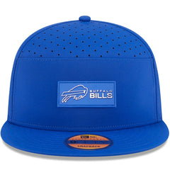 Buffalo Bills New Era 2025 Sideline Split Panel 9FIFTY Snapback Hat Royal
