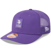 Minnesota Vikings New Era 2025 Sideline 9SEVENTY Trucker Adjustable Hat Purple