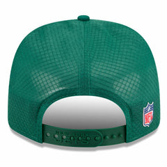 New York Jets New Era 2025 Sideline 9SEVENTY Trucker Adjustable Hat Green