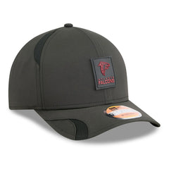 Atlanta Falcons New Era 2025 Sideline M-Crown 9FORTY Adjustable Hat Black