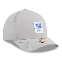 New York Giants New Era 2025 Sideline M-Crown 9FORTY Adjustable Hat Gray