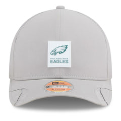 Philadelphia Eagles New Era 2025 Sideline M-Crown 9FORTY Adjustable Hat Gray