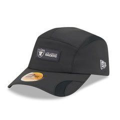 Las Vegas Raiders New Era 2025 Sideline Runner Adjustable Hat Black