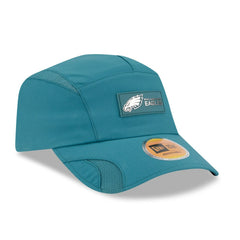 Philadelphia Eagles New Era 2025 Sideline Runner Adjustable Hat Midnight Green