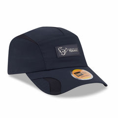 Houston Texans New Era 2025 Sideline Runner Adjustable Hat Navy