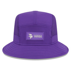 Minnesota Vikings New Era 2025 Sideline Bucket Hat Purple