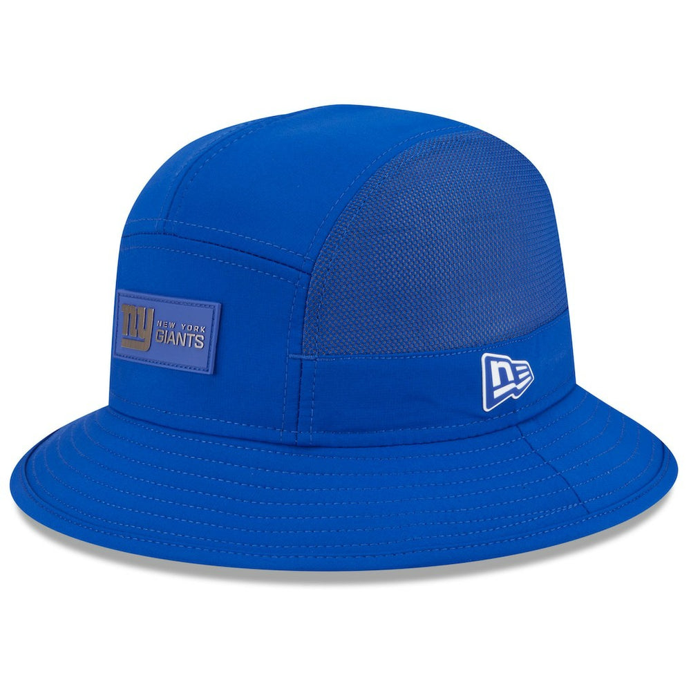 New York Giants New Era 2025 Sideline Bucket Hat Royal
