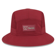 Washington Commanders New Era 2025 Sideline Bucket Hat Burgundy