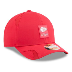 Kansas City Chiefs New Era Youth 2025 Sideline 9FORTY Adjustable Hat Red
