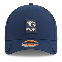 Tennessee Titans New Era Youth 2025 Sideline 9FORTY Adjustable Hat Navy