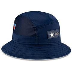 Dallas Cowboys New Era 2025 Sideline Bucket Hat Navy