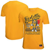 NHL Nashville Predators Mitchell & Ness Local Food T-Shirt - Gold