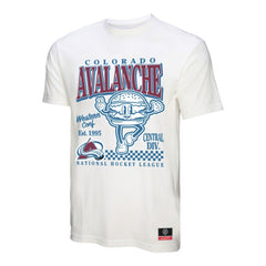 NHL Colorado Avalanche Mitchell & Ness Local Food T-Shirt - White