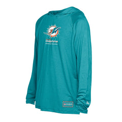 Miami Dolphins New Era Functional Fandom Hoodie Aqua