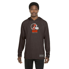 Cleveland Browns New Era Functional Fandom Hoodie Brown
