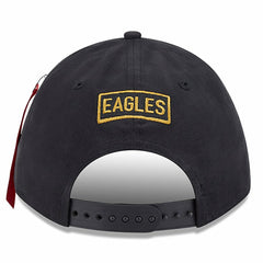 Philadelphia Eagles New Era x Alpha Industries A-Frame 9FORTY Adjustable Hat Black